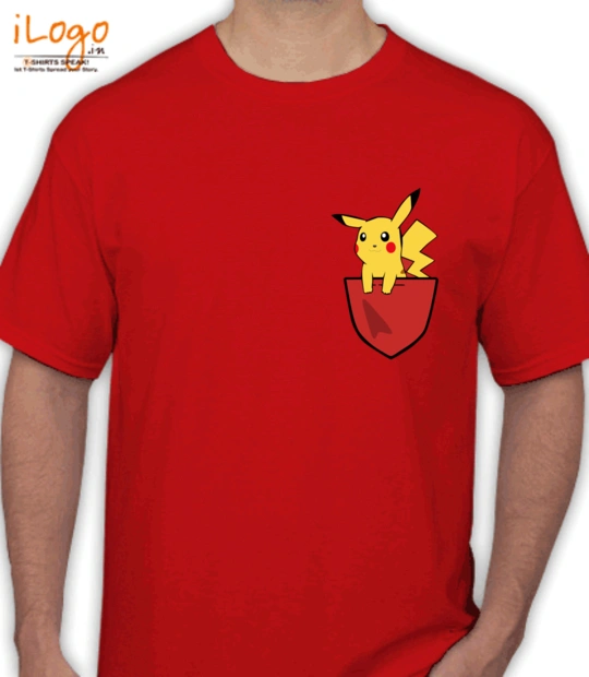 THUNDER pocket-pikachu T-Shirt
