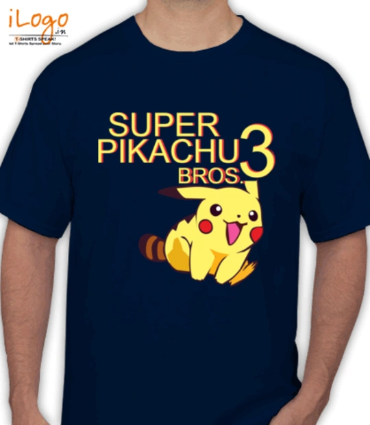 Pikachu super-pikachu-bros T-Shirt