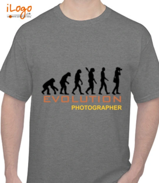 Camera flash evolution-photography T-Shirt