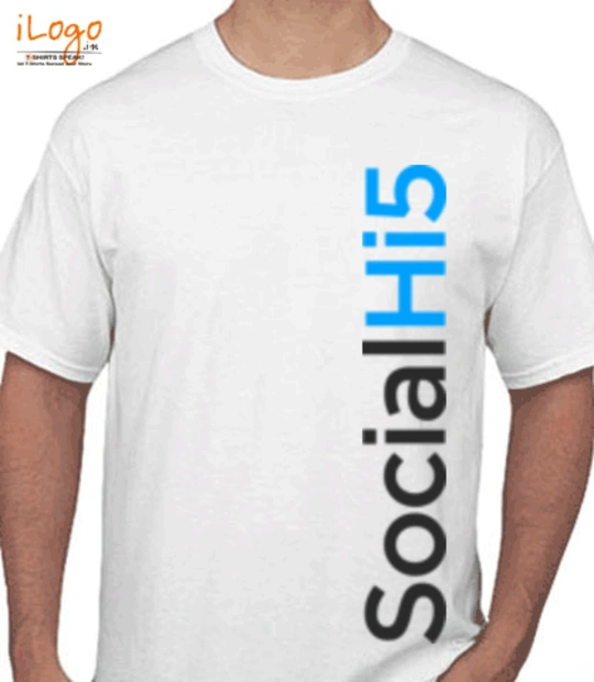 T shirts SocialHi-White T-Shirt