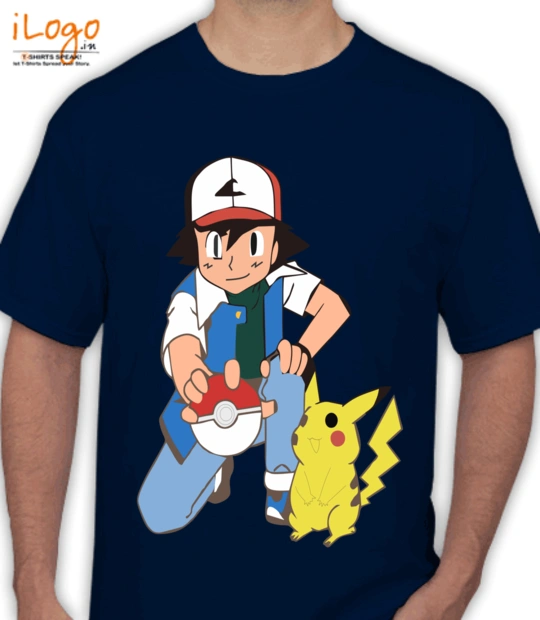 Pikachu ash-and-pikachu T-Shirt