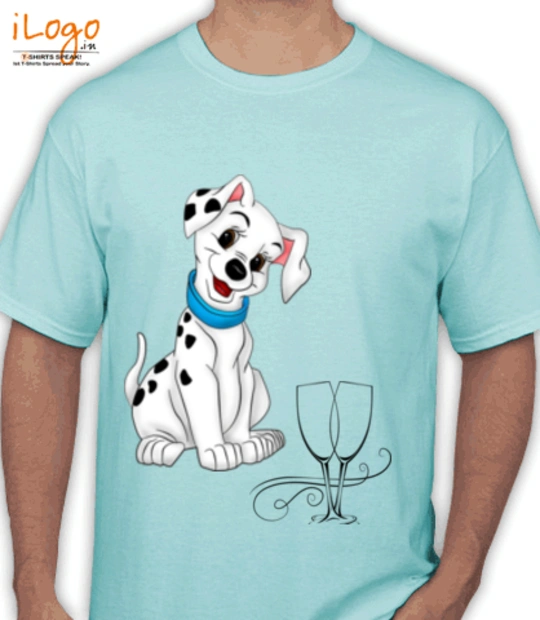 T shirts White-Dog T-Shirt
