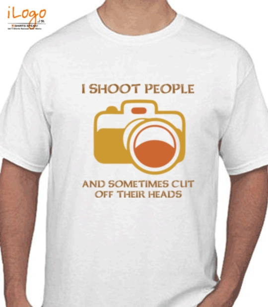 I shoot people photography-shoot-people T-Shirt