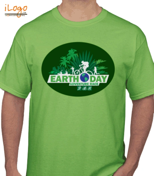 Earth Earth-day-runner T-Shirt