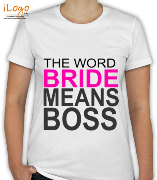 Wedding the-word-means-boss T-Shirt