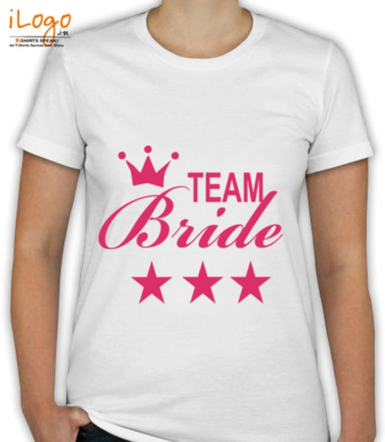Wedding Star-team-bride T-Shirt