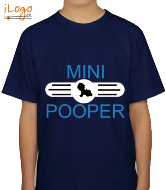 Baby on board Mini-pooper-tshirt T-Shirt