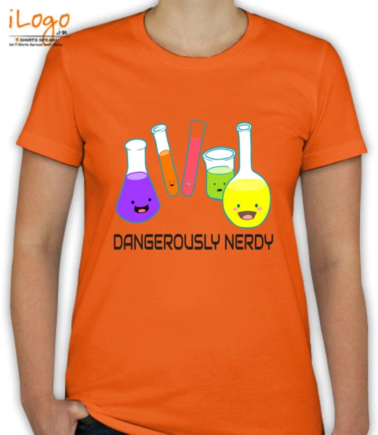 Heart Dangerously-Nerdy-design T-Shirt