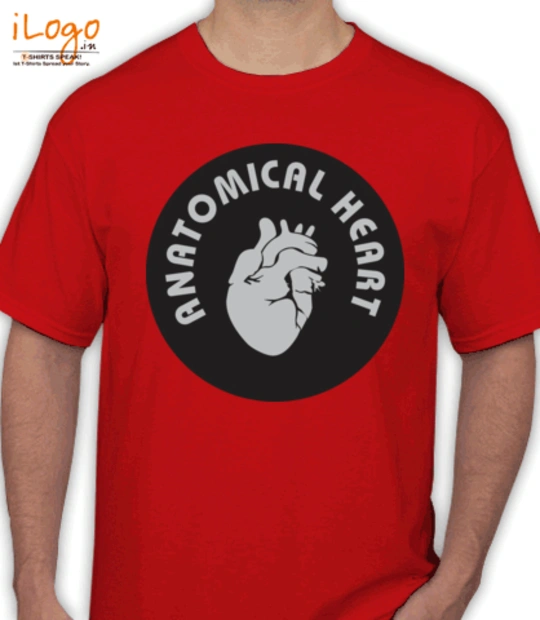 Anatomical heart Emergency Medical Responder anatomical-heart-design T-Shirt