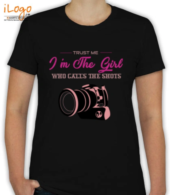  photographer-Girl-trust-me T-Shirt