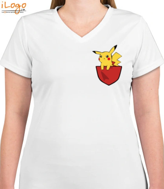 T shirts pocket-pikachu T-Shirt