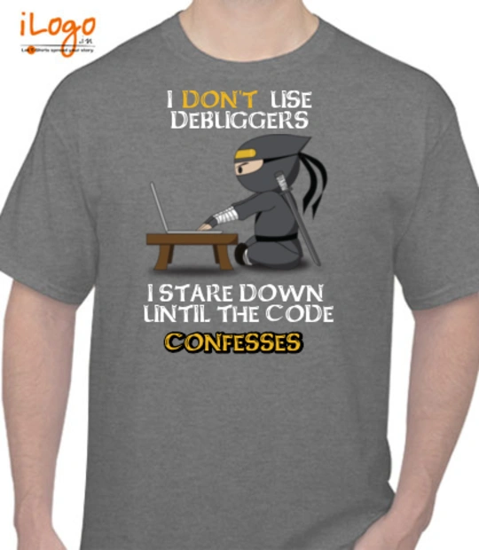 T shirts Coder-Ninja T-Shirt