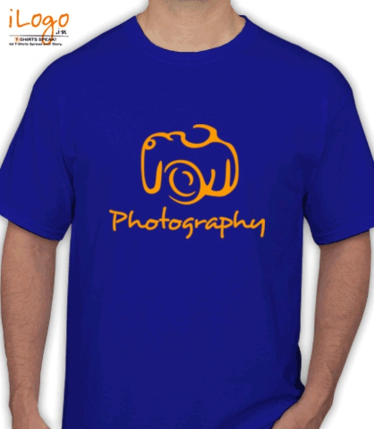 Photographer orange-camera T-Shirt