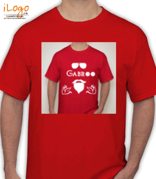 T shirts Gabroo-red T-Shirt