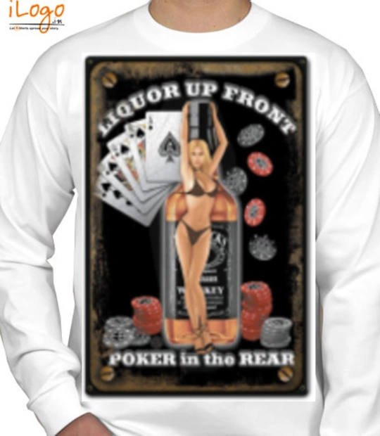 T shirts liquor-up-front T-Shirt