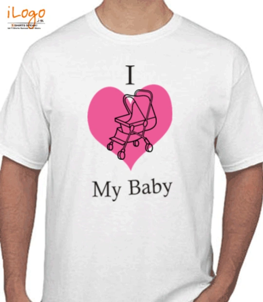 T shirts I-LOVE-MY-BABY T-Shirt