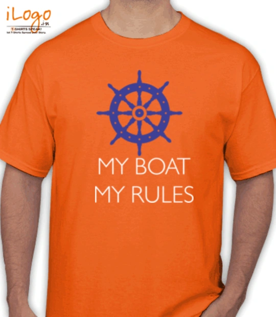 Boat my-boat-my-rules T-Shirt