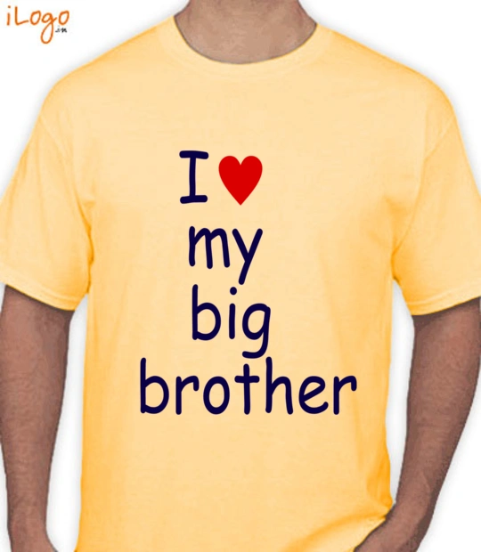 Caring brother I-love-my-big-brother T-Shirt