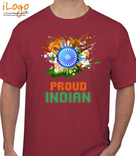 T shirts proudindian T-Shirt