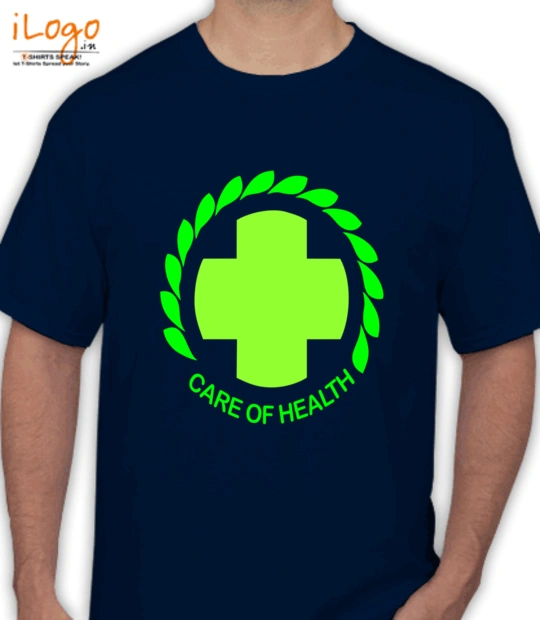Medical Care-of-health-Green T-Shirt