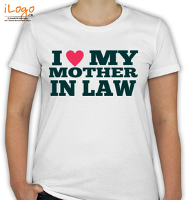 I Love My Mother Personalized Women S Cotton T Shirt At Best Price Editable Design India