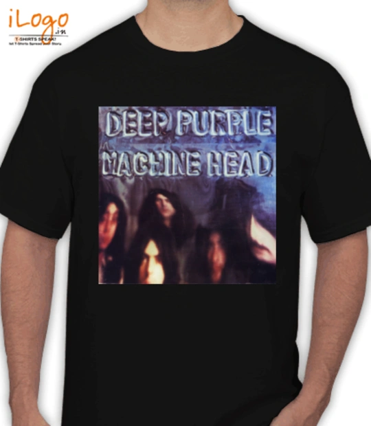 T shirts Purple-Machine T-Shirt