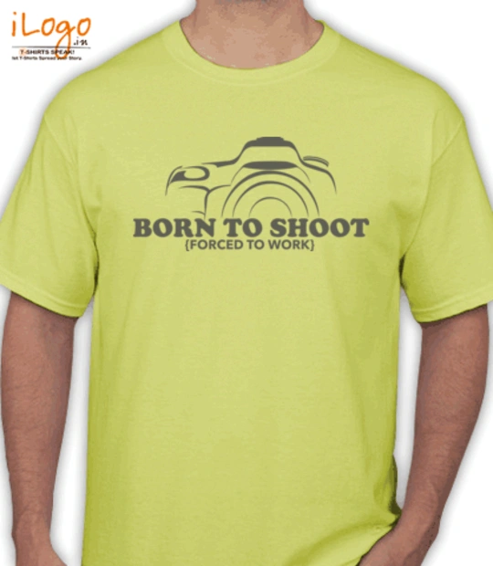 LEGENDS BORN IN born-to-shoot-design T-Shirt