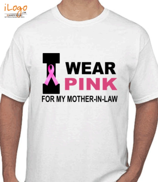 Mother in Law I-wear-pink-tshirt T-Shirt