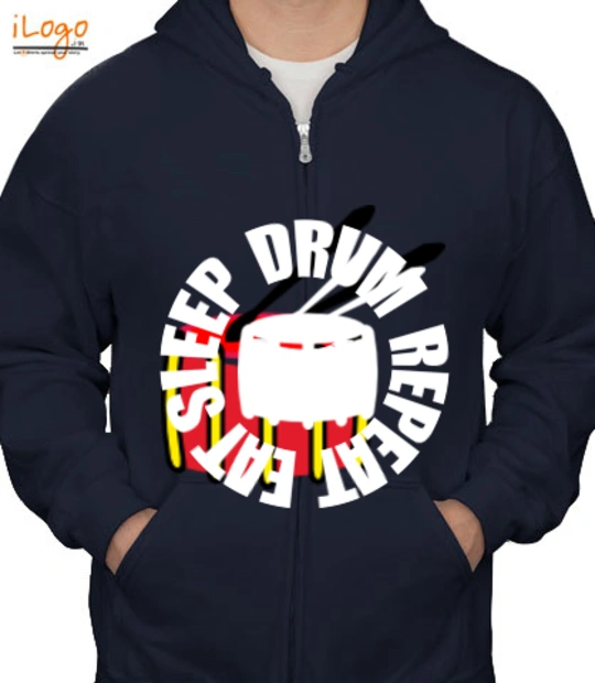 T shirts zipper-hood T-Shirt