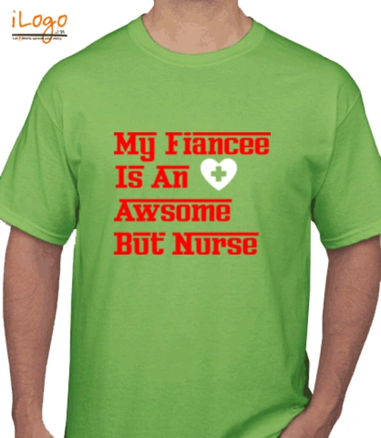Medical My-Fiancee-is-an-awsome-but-nurse T-Shirt