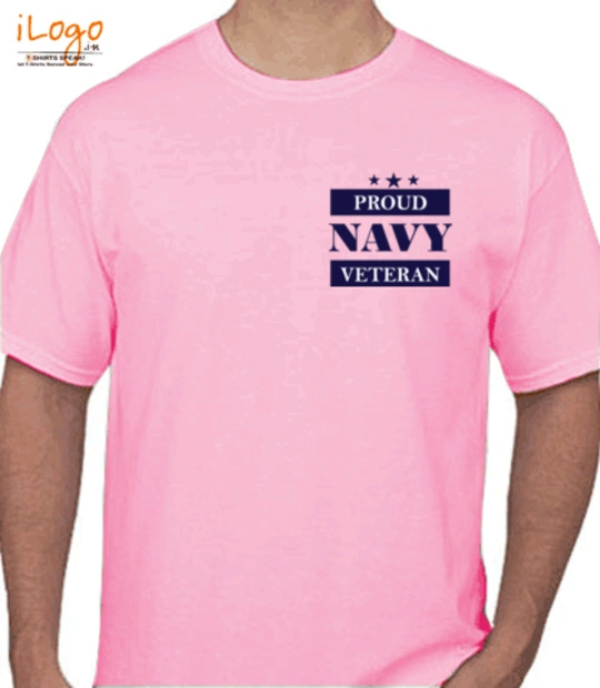 Navy proud-veteran T-Shirt