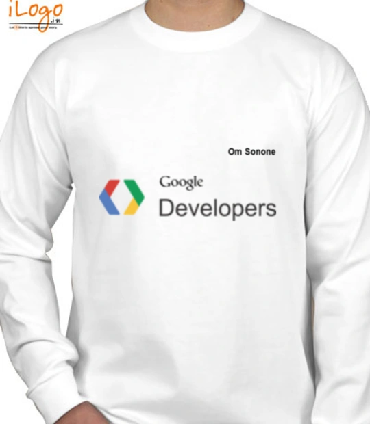 Google-Dev- - Personalized full sleeves T-Shirt