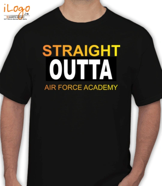 Air force tshirt straight-outta T-Shirt