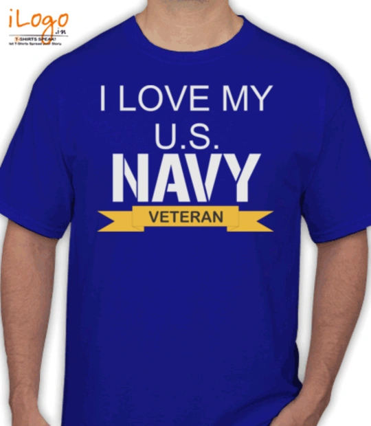 Navy officer. I-love-us-veteran T-Shirt
