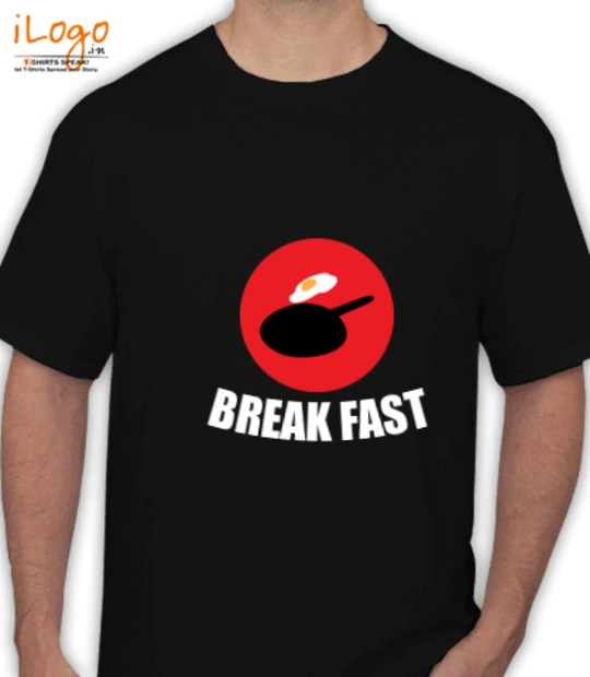 Black Led  BREAK-FAST T-Shirt