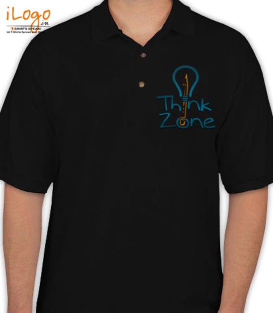 T shirts ThinkZone-Black T-Shirt