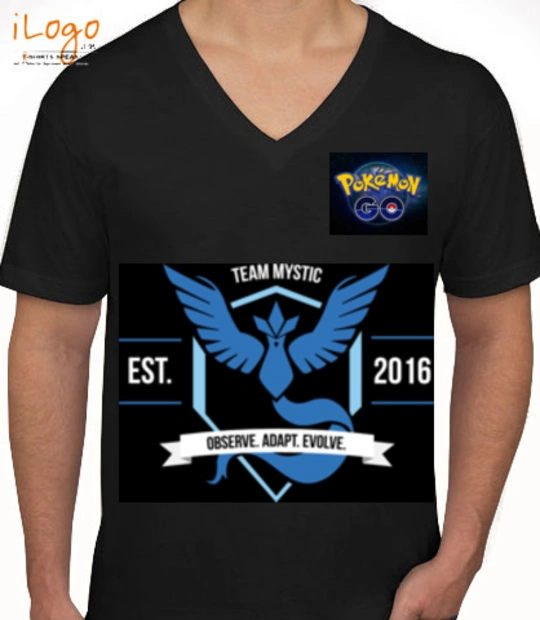 T shirts TEAM-MYSTIC T-Shirt