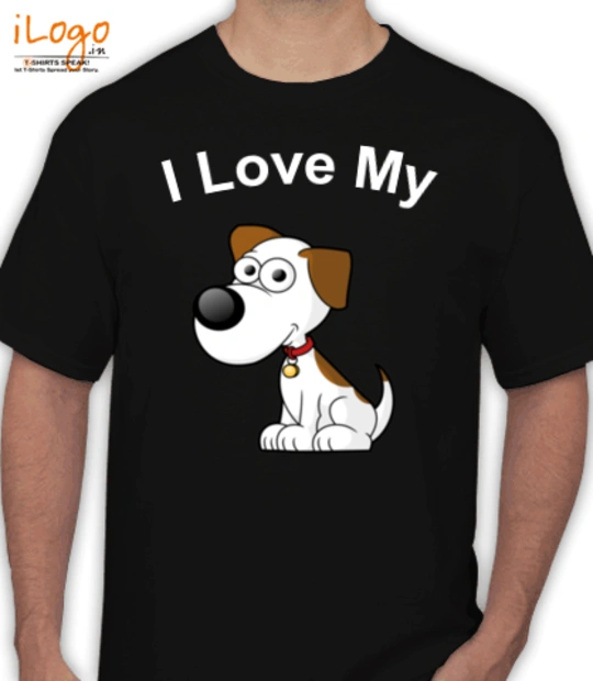 T shirts Dog-T-Shirt-V T-Shirt