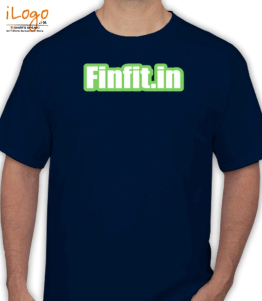 T shirts Fitfin-logo T-Shirt