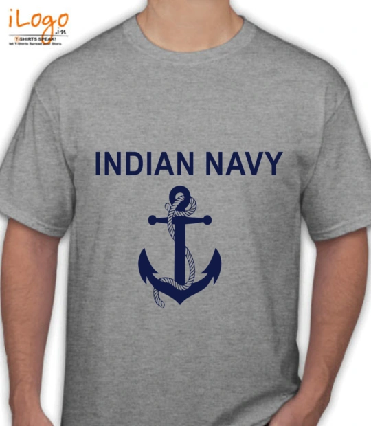 Navy Indian-Navy T-Shirt