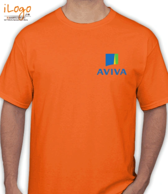 Aviva-logo - Men's T-Shirt