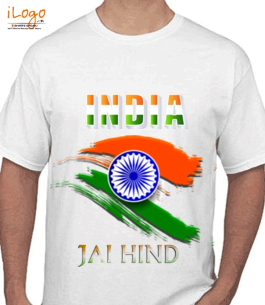 T shirts india-jai-hin T-Shirt