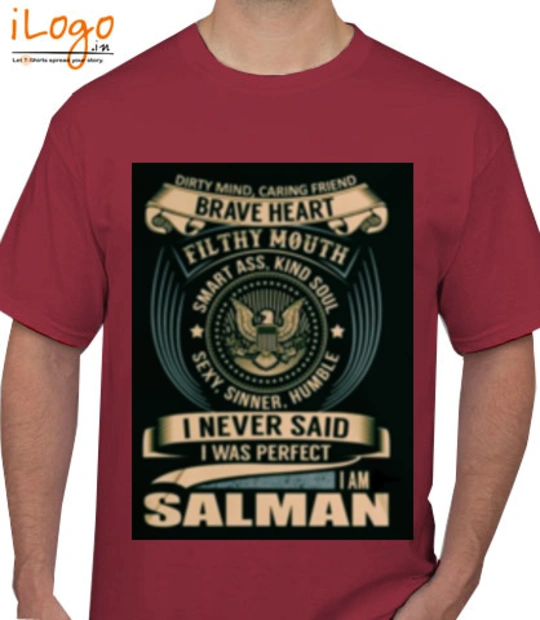T shirts Maroon-salman T-Shirt