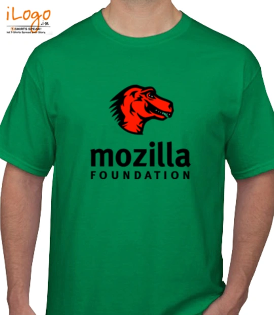 Kelly Mozilla-logo T-Shirt
