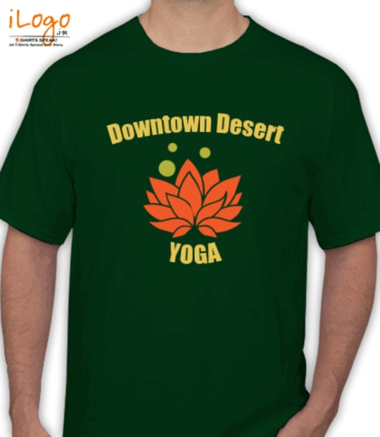 Yoga Downtown-Desert T-Shirt