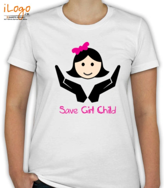 Girl SAVE-GIRL-CHILD T-Shirt
