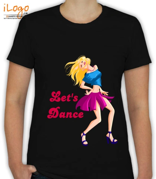 Dance school Let%s-Dance T-Shirt
