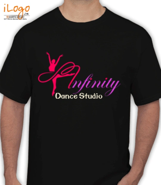 Black Led  Infinity-Dance-Studio T-Shirt