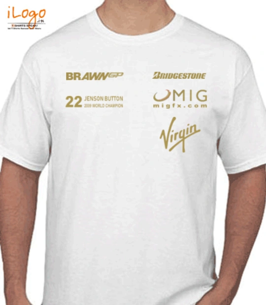 T shirts gold-brawn-gp T-Shirt
