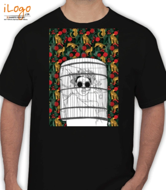 T shirts cage-woman- T-Shirt